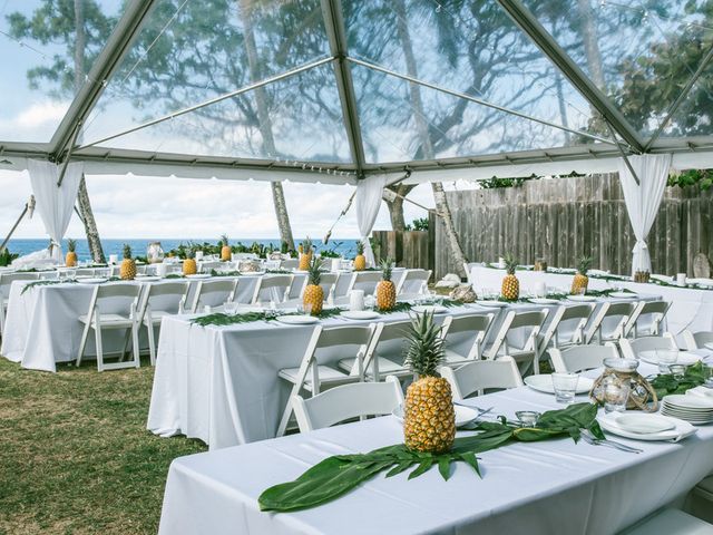 Renee and Chris&apos;s Wedding in Haleiwa, Hawaii 17