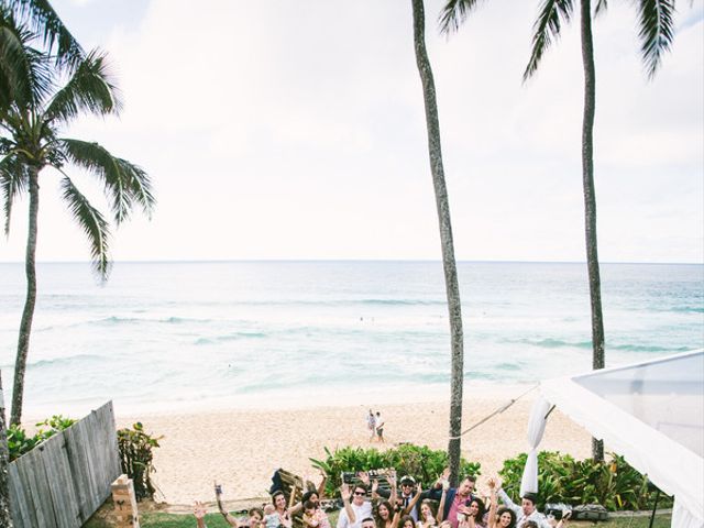 Renee and Chris&apos;s Wedding in Haleiwa, Hawaii 16