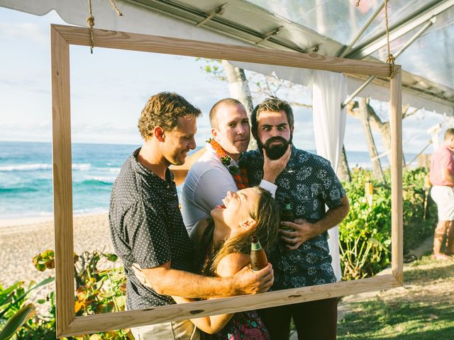 Renee and Chris&apos;s Wedding in Haleiwa, Hawaii 20