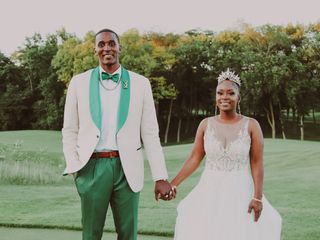 The wedding of Domonique and Raymoan