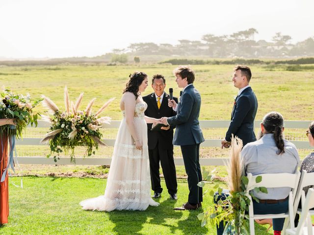 Alexi and Megan&apos;s Wedding in Carmel by the Sea, California 60