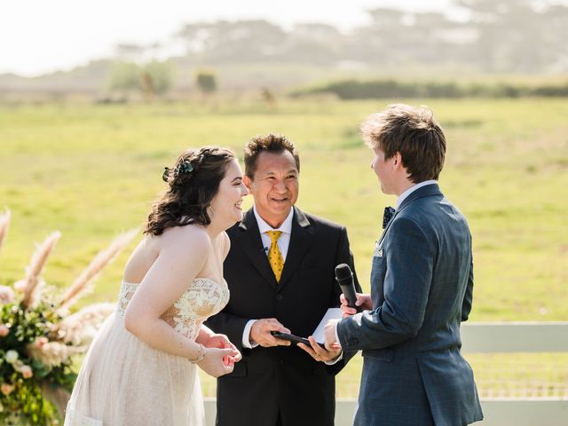 Alexi and Megan&apos;s Wedding in Carmel by the Sea, California 62