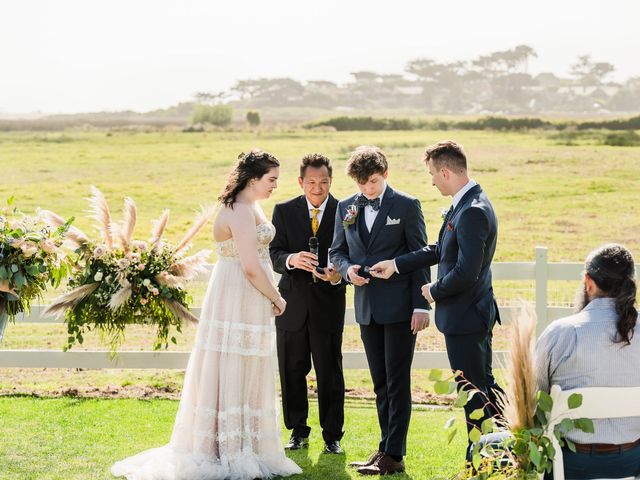 Alexi and Megan&apos;s Wedding in Carmel by the Sea, California 63