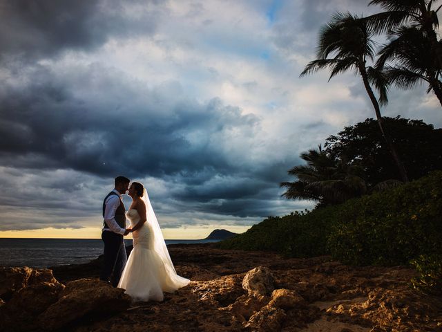 Erin and Kierran&apos;s Wedding in Kapolei, Hawaii 23