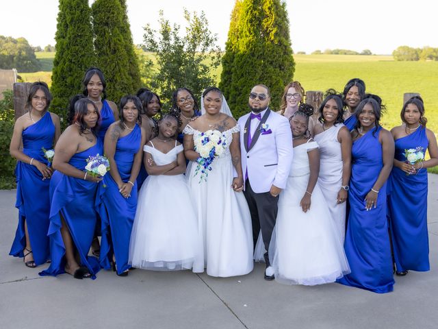 Araysha and Kenaj's Wedding in Runnells, Iowa 28
