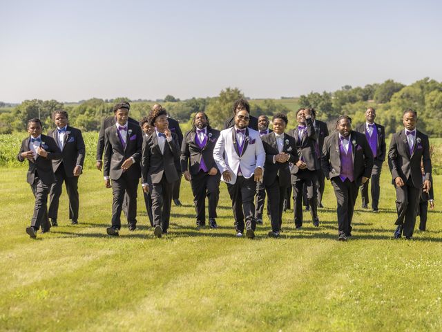 Araysha and Kenaj's Wedding in Runnells, Iowa 29