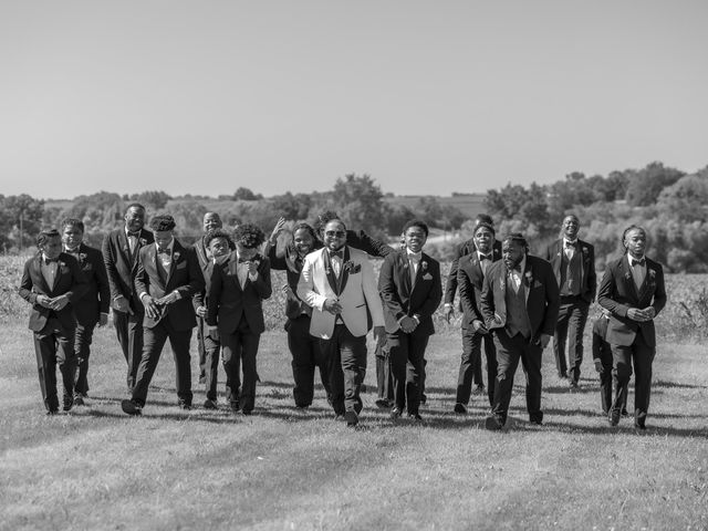 Araysha and Kenaj's Wedding in Runnells, Iowa 30