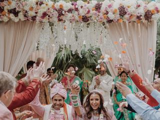 The wedding of Emily and Atish 2