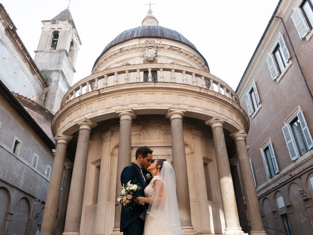 Silvia and Claudio's Wedding in Rome, Italy 11