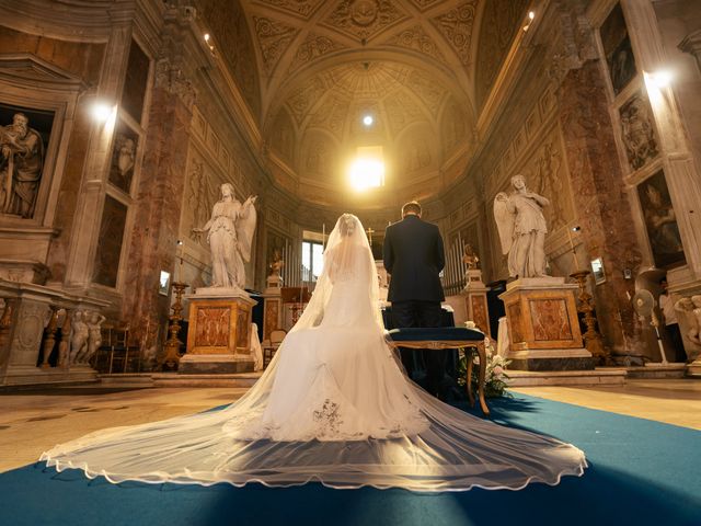 Silvia and Claudio's Wedding in Rome, Italy 12