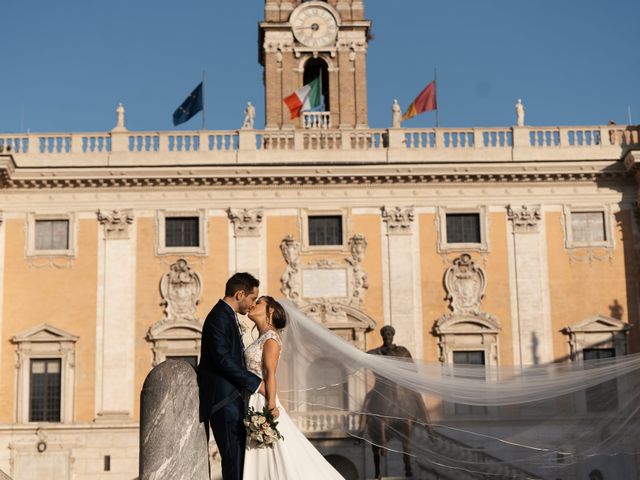 Silvia and Claudio's Wedding in Rome, Italy 28