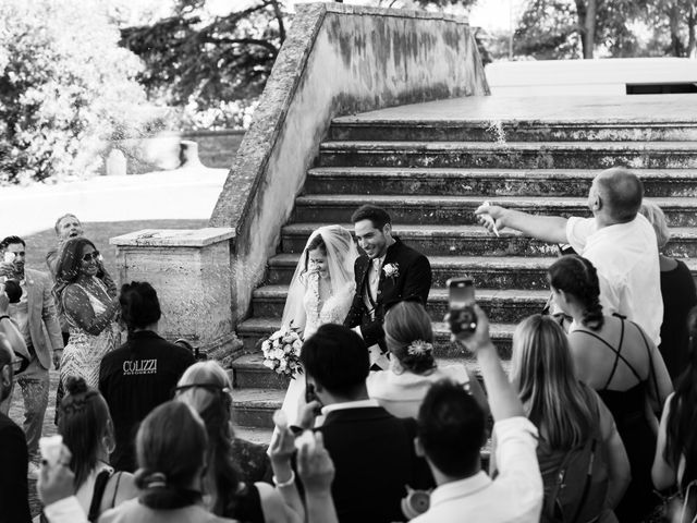 Silvia and Claudio's Wedding in Rome, Italy 42