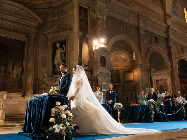 Silvia and Claudio's Wedding in Rome, Italy 46