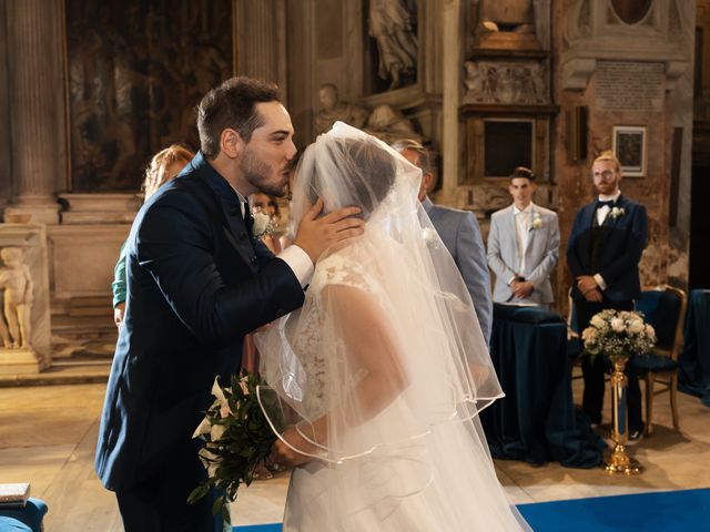 Silvia and Claudio's Wedding in Rome, Italy 47