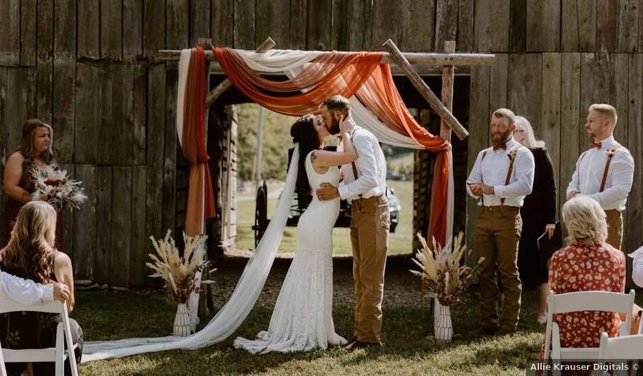 Travor and Jordan's Wedding in Cosby, Tennessee