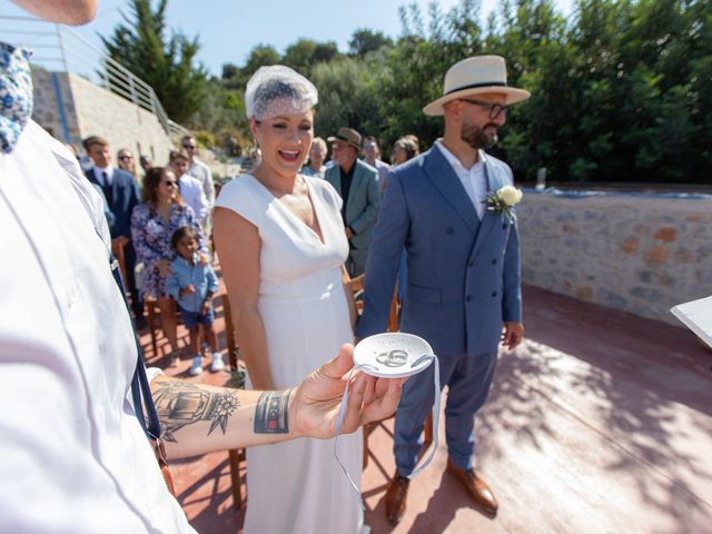 Thomas and Stephie&apos;s Wedding in Crete, Greece 40