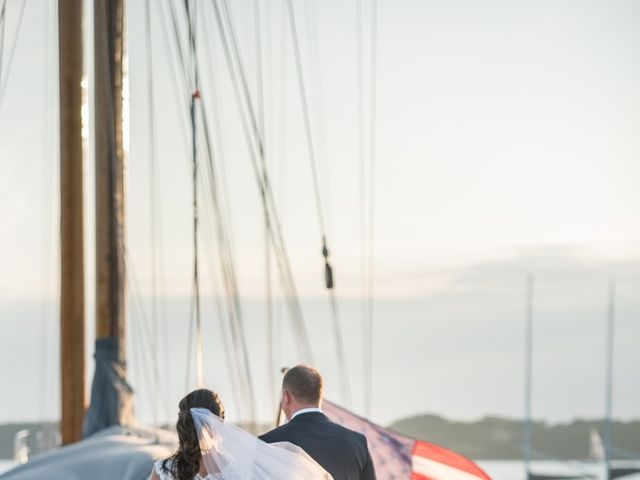 Brock and Kara&apos;s Wedding in Bristol, Rhode Island 21