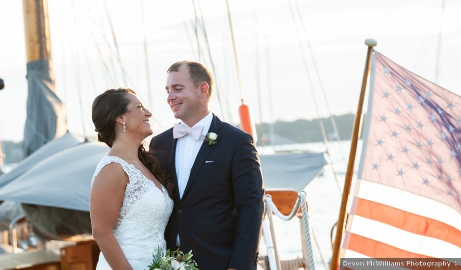 Brock and Kara's Wedding in Bristol, Rhode Island