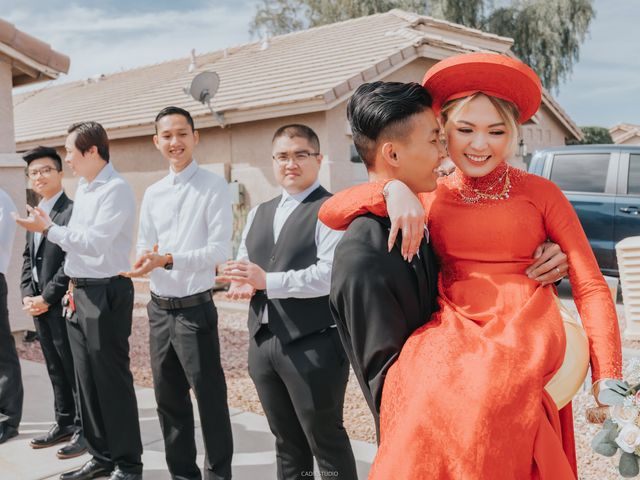 TRAM and TRI&apos;s Wedding in Arizona City, Arizona 22