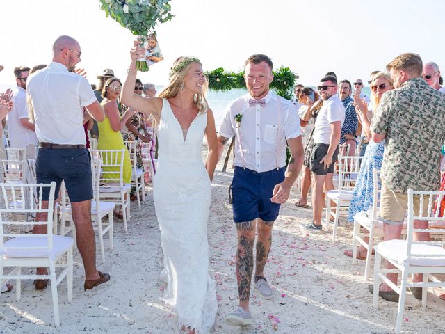 Adam and Lydia&apos;s Wedding in Holbox Island, Mexico 39