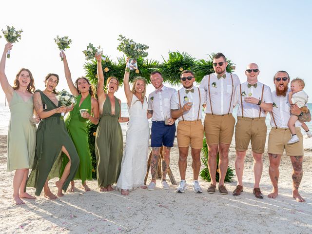 Adam and Lydia&apos;s Wedding in Holbox Island, Mexico 43