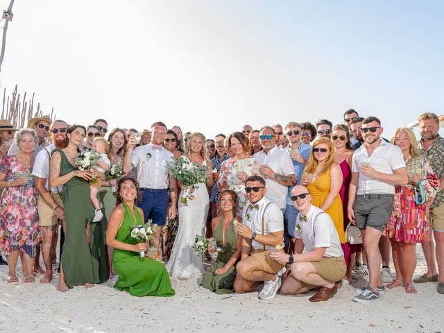 Adam and Lydia&apos;s Wedding in Holbox Island, Mexico 44