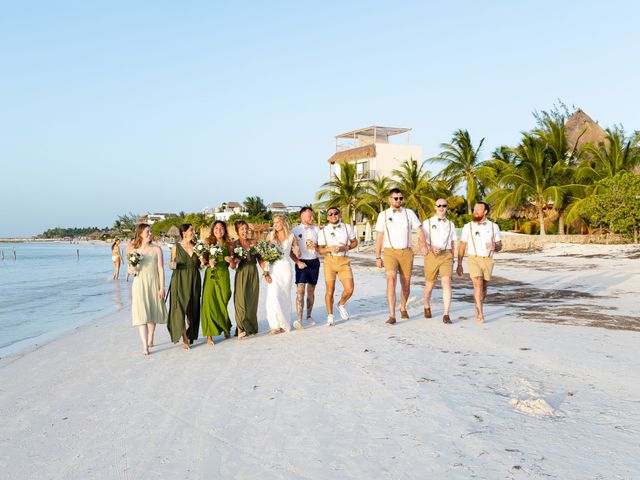 Adam and Lydia&apos;s Wedding in Holbox Island, Mexico 45