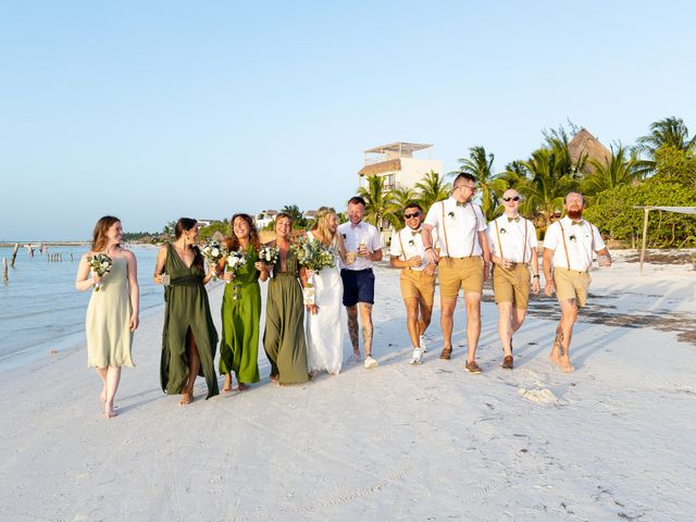 Adam and Lydia&apos;s Wedding in Holbox Island, Mexico 46