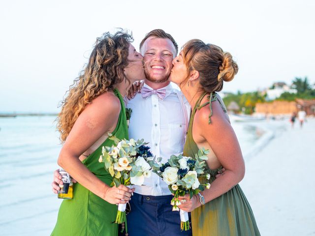 Adam and Lydia&apos;s Wedding in Holbox Island, Mexico 50