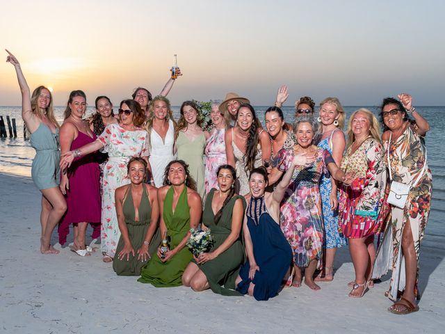 Adam and Lydia&apos;s Wedding in Holbox Island, Mexico 59
