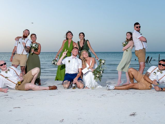 Adam and Lydia&apos;s Wedding in Holbox Island, Mexico 61