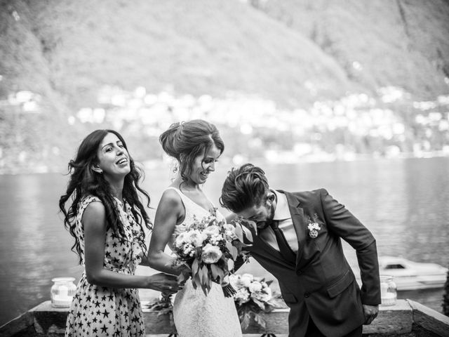 Roberto and Siham&apos;s Wedding in Como, Italy 47