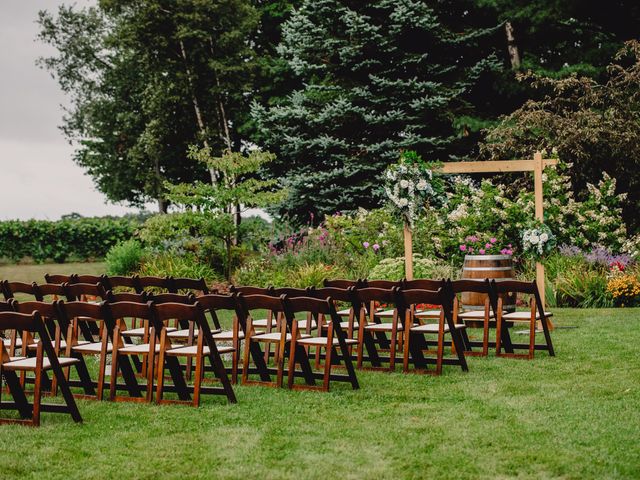 Austin and Claire&apos;s Wedding in Northport, Michigan 16