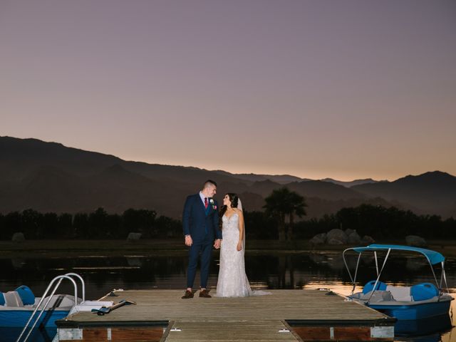 Andres and Stephanie's Wedding in Thermal, California 10