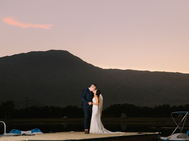 Andres and Stephanie's Wedding in Thermal, California 13