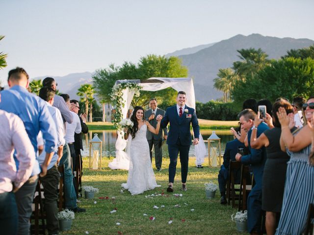 Andres and Stephanie's Wedding in Thermal, California 18