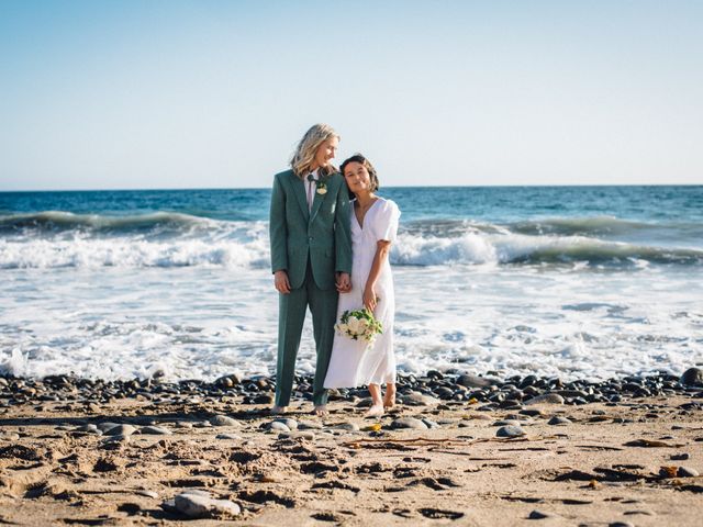 Lee and Vicky&apos;s Wedding in Malibu, California 5