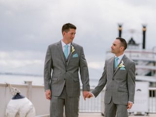 The wedding of Don and Peter