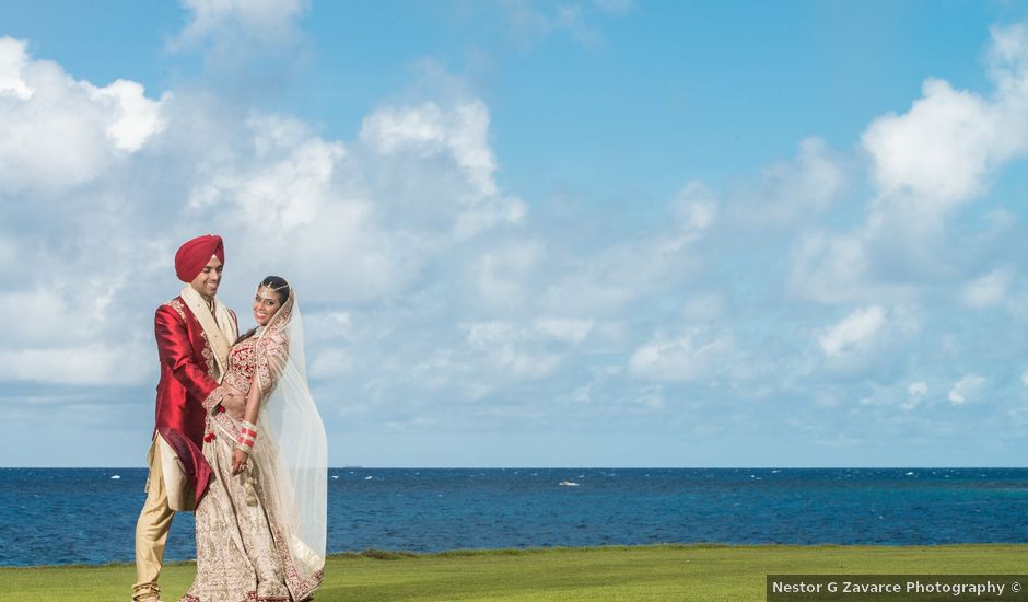 Sajit and Milvia's Wedding in Willemstad, Curacao