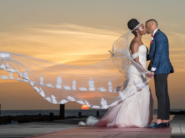 Rolstan and Deborah&apos;s Wedding in Willemstad, Curacao 43