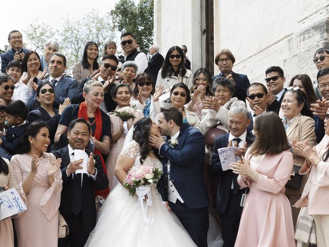 Grace and Vincenzo's Wedding in Rome, Italy 13