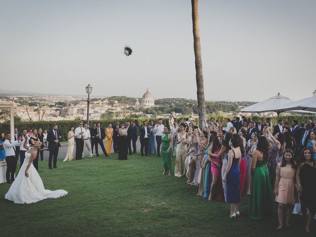 Virginia and Mathieu&apos;s Wedding in Rome, Italy 9