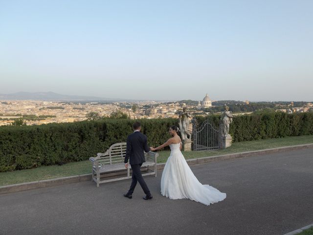 Virginia and Mathieu&apos;s Wedding in Rome, Italy 11