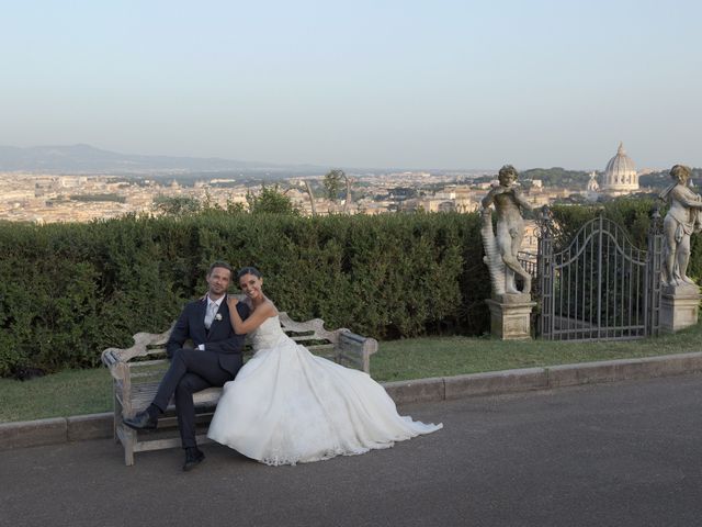 Virginia and Mathieu&apos;s Wedding in Rome, Italy 12