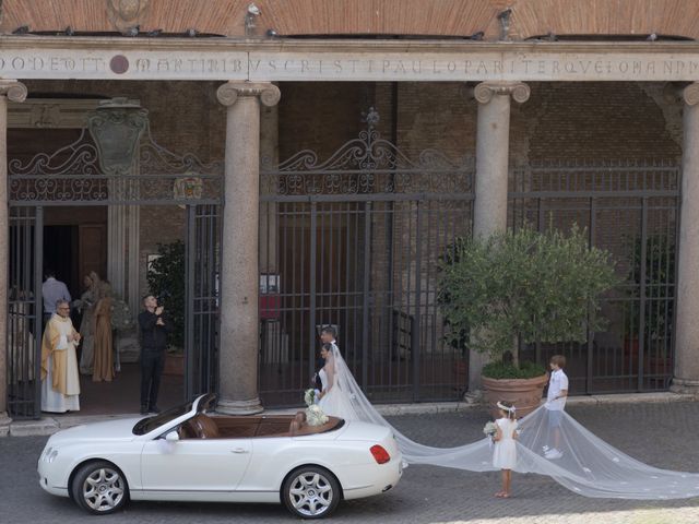 Virginia and Mathieu&apos;s Wedding in Rome, Italy 33