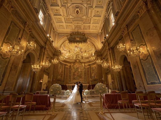 Virginia and Mathieu&apos;s Wedding in Rome, Italy 43