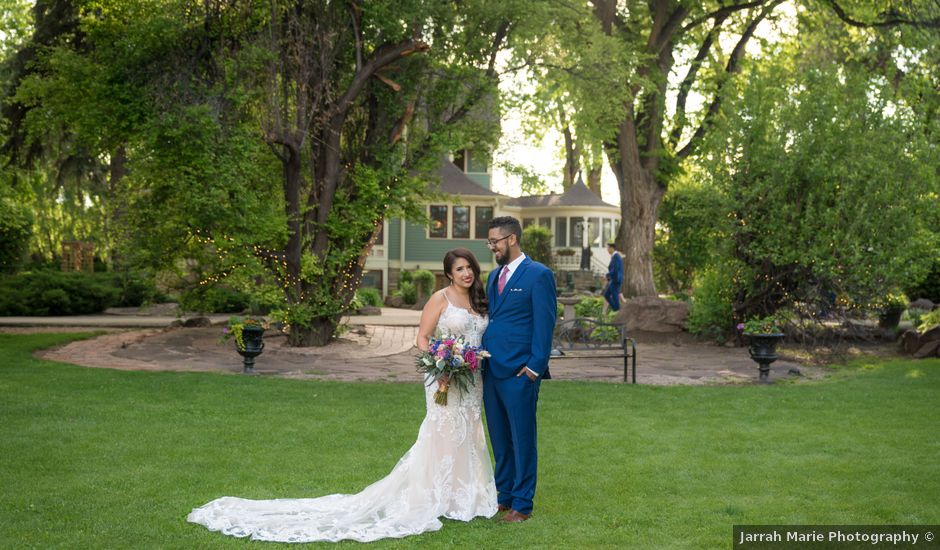 Sarah and Devin's Wedding in Laporte, Colorado