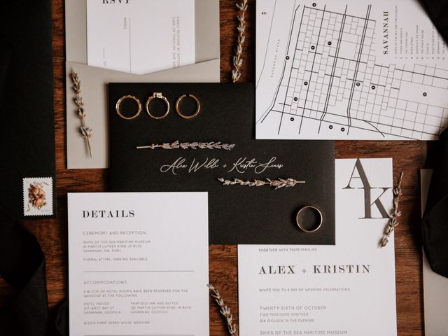 Alex and Kristin&apos;s Wedding in Savannah, Georgia 3