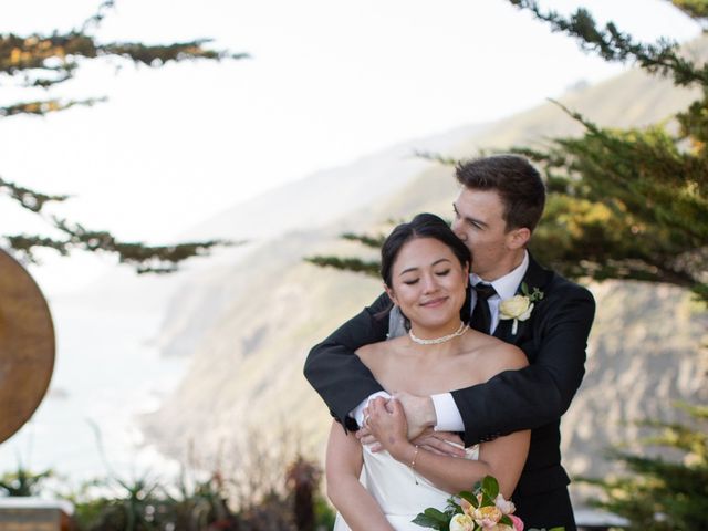 Alex and Melody&apos;s Wedding in Big Sur, California 16