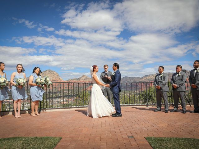 Jerome and Cassie&apos;s Wedding in Sedona, Arizona 5